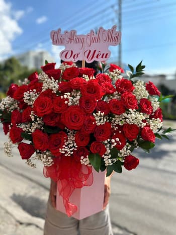 Shop Hoa Tươi Xã Vĩnh Lộc Cà Mau Thiết Kế Hoa Theo Yêu Cầu