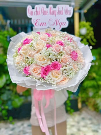 Shop Hoa Tươi Xã Cẩm Tân Thanh Hóa Khuyến Mãi Khi Mua Qua Online