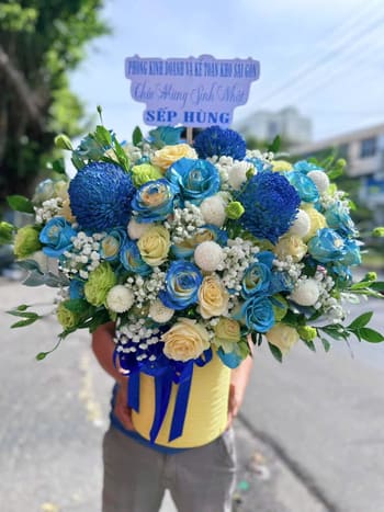 Shop Hoa Tươi Phường Quan Triều Thái Nguyên Cắm Hoa Theo Yêu Cầu